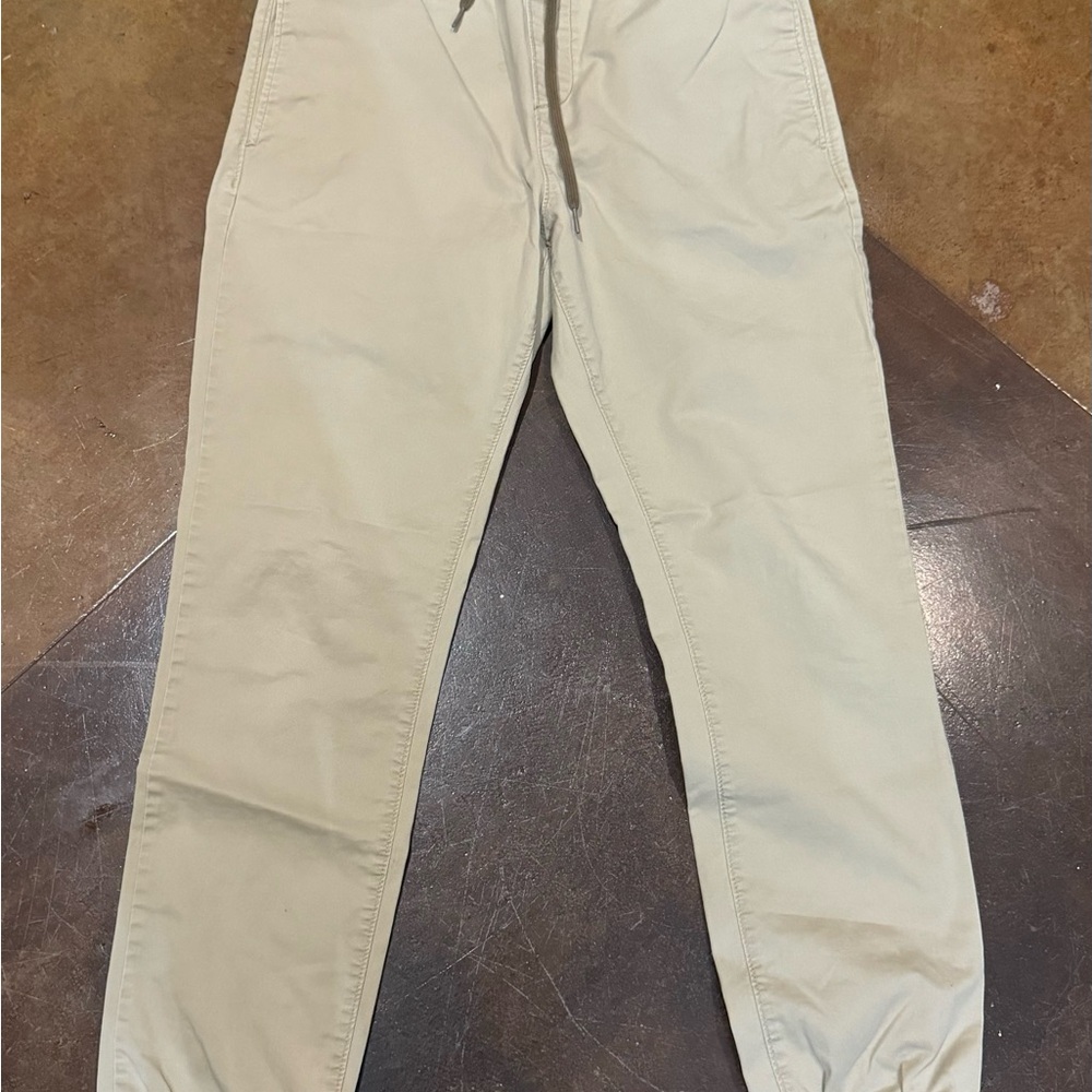 Aeropostale tan jogger size small.